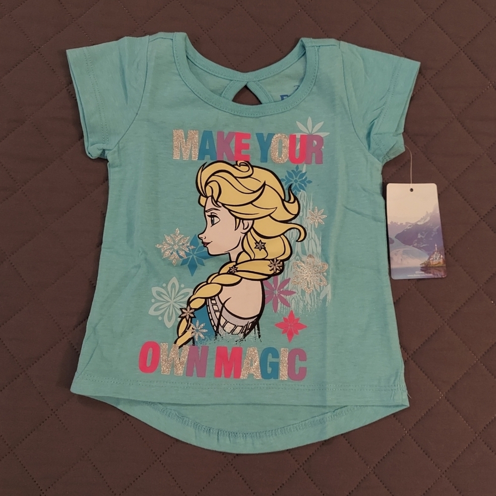 Disney Frozen Elsa Kids T-Shirt - Teal